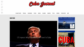 What Cubajournal.com website looked like in 2020 (4 years ago)