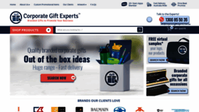 What Corporategiftexperts.com.au website looked like in 2020 (4 years ago)