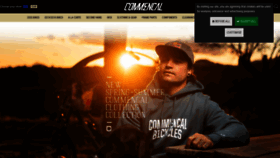 What Commencal-store.co.uk website looked like in 2020 (4 years ago)