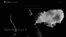 What Cph-vapours.com website looked like in 2020 (4 years ago)