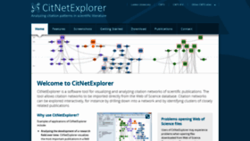 What Citnetexplorer.nl website looked like in 2020 (4 years ago)