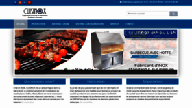 What Cuisinox-algerie.com website looked like in 2020 (4 years ago)