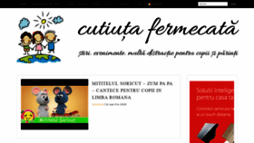 What Cutiutafermecata.ro website looked like in 2020 (4 years ago)