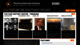 What Chiphistory.org website looked like in 2020 (5 years ago)
