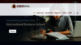 What Ceefi.org website looked like in 2020 (4 years ago)