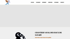 What Chantiernavaldesbaux.com website looked like in 2020 (4 years ago)