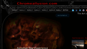 What Chromeallusion.com website looked like in 2020 (4 years ago)