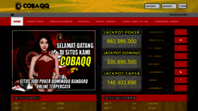 What Cobaqq.com website looked like in 2020 (4 years ago)
