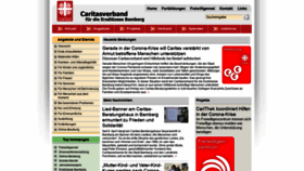 What Caritas-bamberg.de website looked like in 2020 (4 years ago)