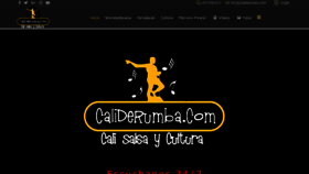 What Caliderumba.com website looked like in 2020 (4 years ago)