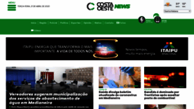 What Costaoestefm.com website looked like in 2020 (4 years ago)