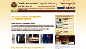 What Caimedicine.com website looked like in 2020 (4 years ago)