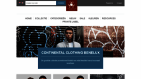 What Continentalclothing.nl website looked like in 2020 (4 years ago)