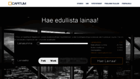 What Capitum.fi website looked like in 2020 (4 years ago)