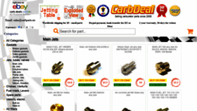 What Carbparts.eu website looked like in 2020 (4 years ago)