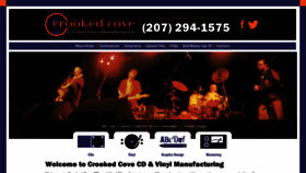 What Crookedcove.com website looked like in 2020 (4 years ago)
