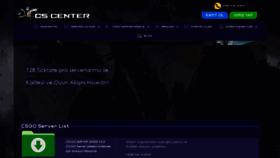 What Cs.center website looked like in 2020 (4 years ago)