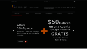 What Cstcolombia.net website looked like in 2020 (4 years ago)