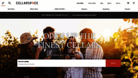 What Cellarspace.com website looked like in 2020 (4 years ago)