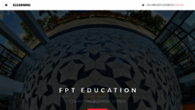 What Cmshn.fpt.edu.vn website looked like in 2020 (4 years ago)