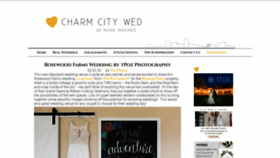 What Charmcitywed.com website looked like in 2020 (4 years ago)