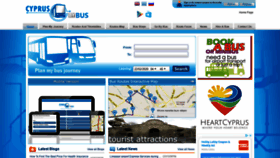 What Cyprusbybus.com website looked like in 2020 (4 years ago)