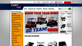 What Cartpartsusa.com website looked like in 2020 (4 years ago)