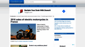 What Cleanrider.com website looked like in 2020 (5 years ago)