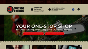 What Countyhomeandoutdoors.com website looked like in 2020 (5 years ago)