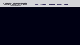 What Colomboingleshuila.edu.co website looked like in 2020 (4 years ago)