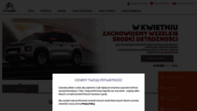 What Citroen.pl website looked like in 2020 (4 years ago)