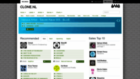 What Clone.nl website looked like in 2020 (4 years ago)