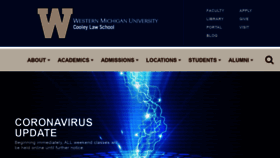 What Cooley.edu website looked like in 2020 (3 years ago)