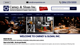 What Carneyandsloan.com website looked like in 2020 (4 years ago)