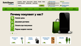 What Caseberry.ru website looked like in 2020 (4 years ago)
