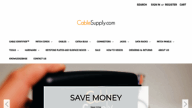 What Cablesupply.com website looked like in 2020 (4 years ago)