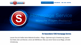 What Cms-service24.de website looked like in 2020 (4 years ago)