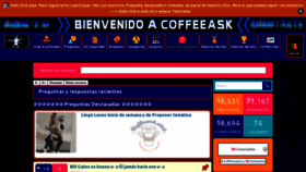 What Coffeeask.club website looked like in 2020 (4 years ago)
