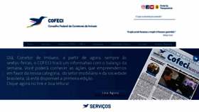 What Cofeci.gov.br website looked like in 2020 (4 years ago)