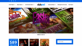 What Clubpsd.com website looked like in 2020 (4 years ago)