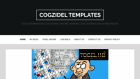 What Cogzideltemplates.com website looked like in 2020 (4 years ago)