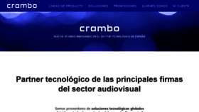 What Crambo.es website looked like in 2020 (4 years ago)