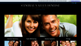 What Centralvalleydentist.com website looked like in 2020 (4 years ago)