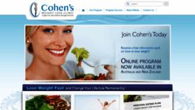What Cohens.com.au website looked like in 2020 (4 years ago)