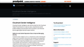 What Csi.cloudmark.com website looked like in 2020 (5 years ago)