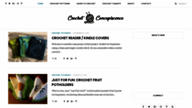 What Crochetconcupiscence.com website looked like in 2020 (4 years ago)