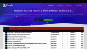 What Crazydl.net website looked like in 2020 (4 years ago)