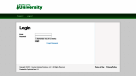 What Countrylivinguniversity.net website looked like in 2020 (4 years ago)