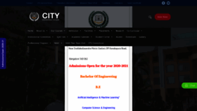 What Cityengineeringcollege.ac.in website looked like in 2020 (4 years ago)