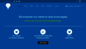 What Crowdfundinglawyers.net website looked like in 2020 (4 years ago)
